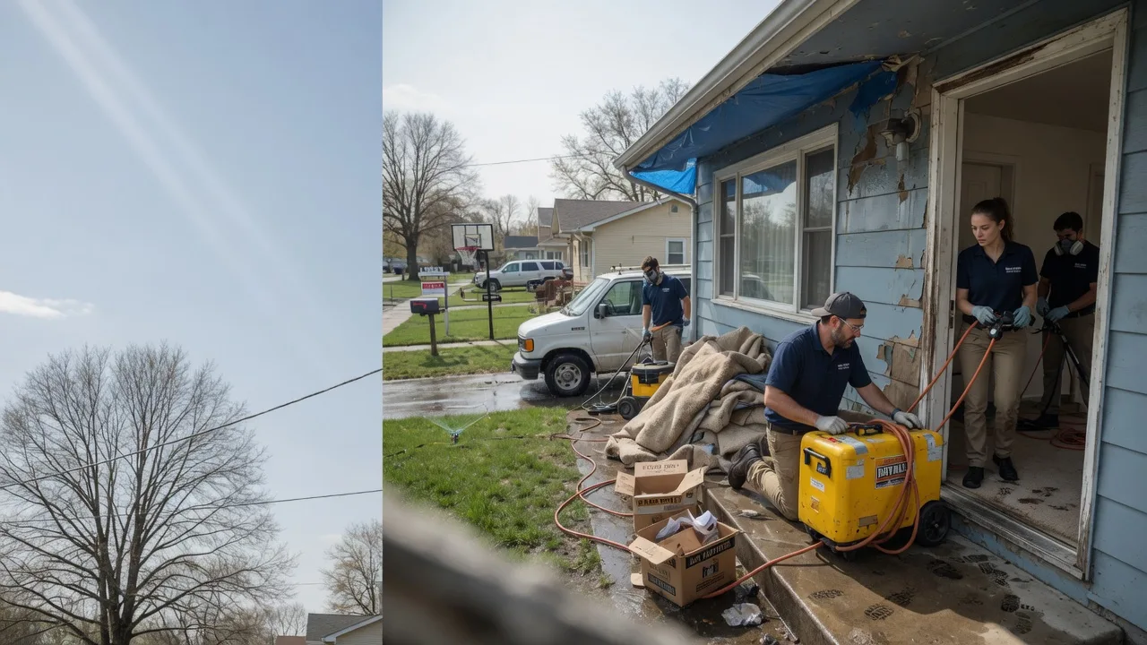 Basement Flood Cleanup in Manitou, OK near me